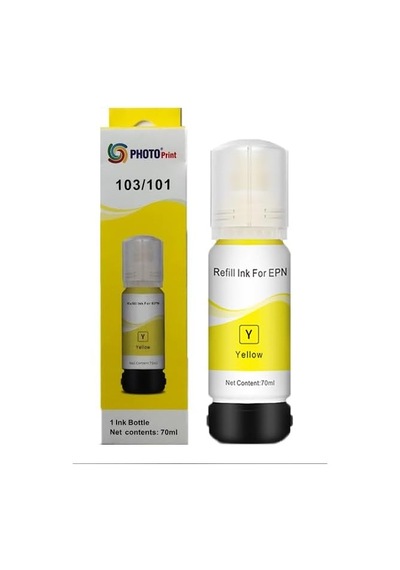 Epson 103 Uyumlu Sarı İthal Muadil Mürekkep 70 Ml Diğer