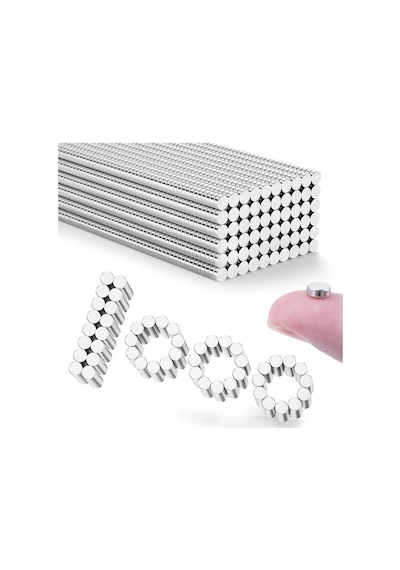 Koodmax 2 Adet 30x2mm Yuvarlak Güçlü Neodyum Mıknatıs - Neodim Magnet Çap 30mm , Kalınlık 2mm