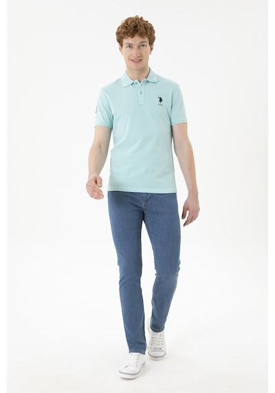 U.s. Polo Assn. Erkek Nil Tişört Basic 50284633-vr083 Yeşil