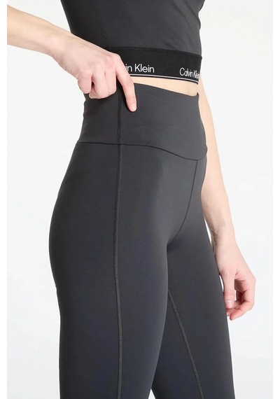 Calvin Klein Calvin Klein Sport Flare Logolu Kadın Siyah Tayt Lvgws5l611-ub1