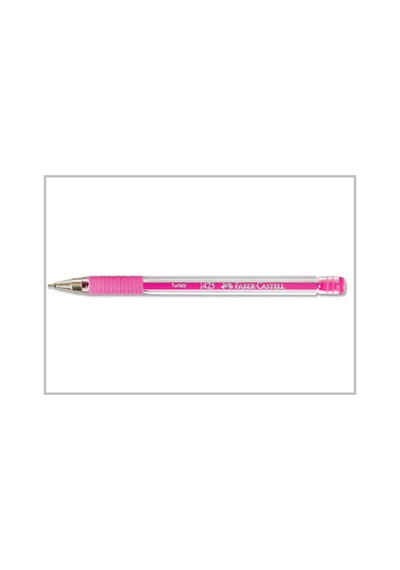 Faber Castell Tükenmez Kalem 1425 Pembe - 5 Adet Pembe