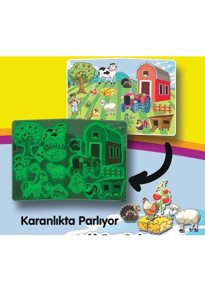Todizoo Farm World Manyetik Oyuncaklar Hikaye Oluşturma
