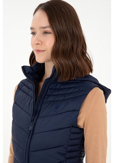 U.s. Polo Assn. Kadın Lacivert Yelek Dokuma 50289555-vr033 Lacivert
