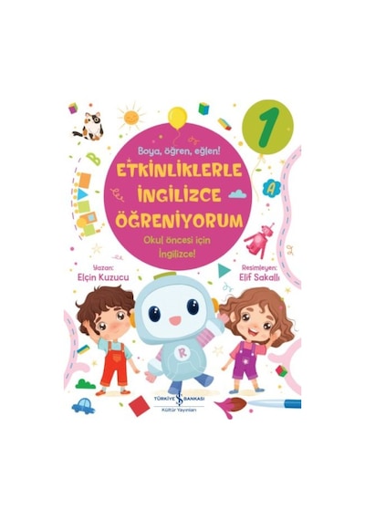 Etkinliklerle İngilizce Öğreniyorum 1 - Ybve-669114