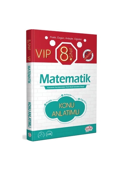 8.Sınıf VIP Matematik Konu Anlatımlı- Editör