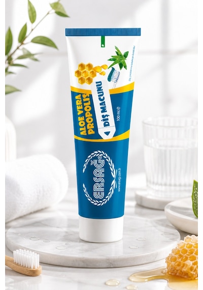 Ersağ Propolis ve Aloe Vera Diş Macunu 100 ML