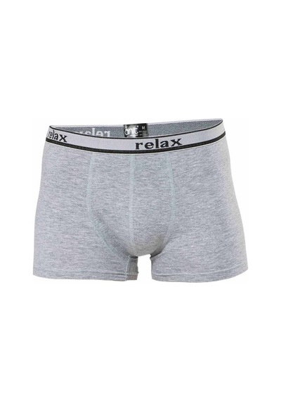 Mbb E-ticaret Relax Pamuklu Esnek Erkek Boxer Gri - 1268a