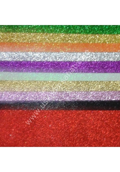 Eva Simli Karışık Renkli 20x30 (A4) 10'lu Paket