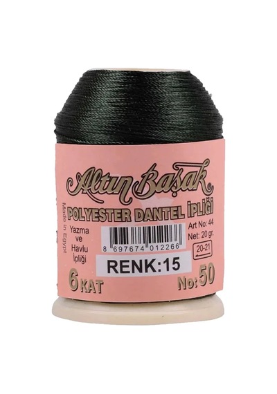 Tedar 3 Adet Altınbaşak Oya Ve Dantel İpi 20 Gr - Royaleks - No: 697 - 035 - 015 Najmaddin (No:1) 8.5Cm X 10.5 Cm