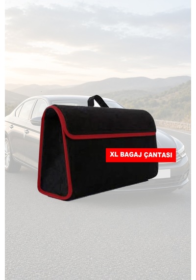 Fiat Sedici Uyumlu Koltuk Yastığı Siyah Renk Bagaj Çantası Lüks Model