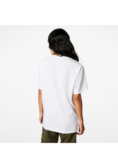 Converse Go-to All Star Patch Logo Unisex Beyaz T-shirt Düz 10025459 Beyaz