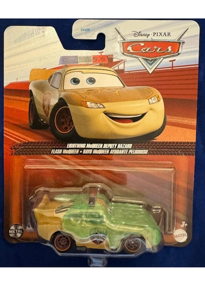 Disney Pixar Cars Lightning Mcqueen Deputy Hazard Çok Renkli