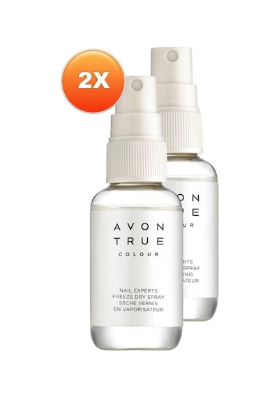 Avon True Colour Tırnak Cilası Kurutucu Sprey 50 ML 2'li Set