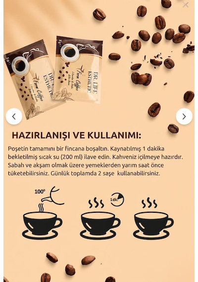 Lifeesthetic Hindiba Kahvesi 30'lu Çözünebilir