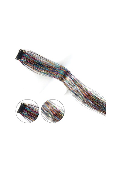 Klipsli Hair Tinsel Simi / Htk01 - Elwm-571557 Çok Renkli