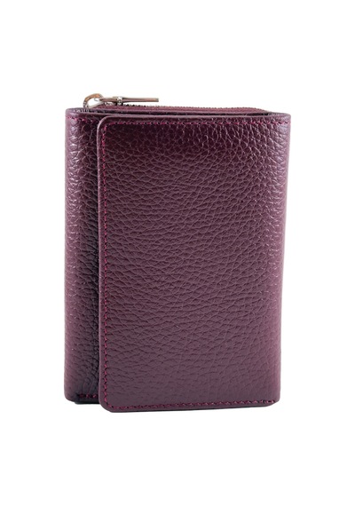 Shop Kadın Cüzdan Hakiki Deri Çok Bölmeli Fermuarlı Floter Deri Bordo - 888655380 Bordo