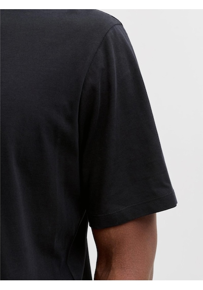 Jack & Jones Graphic Erkek Siyah Tişört 12268415-b Siyah