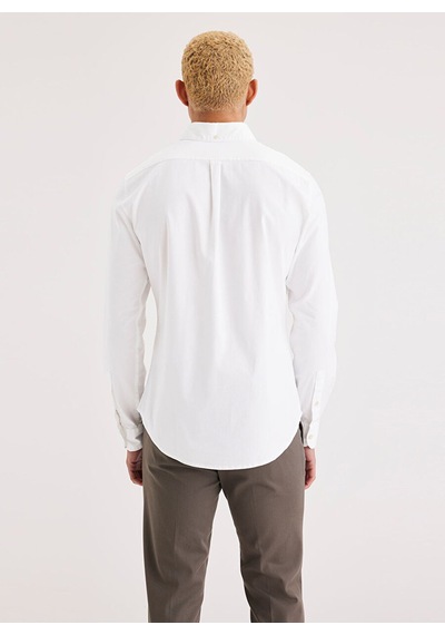 Dockers Minimalist Erkek Gömlek - Uzun Kol - Günlük Şıklık Neutrals