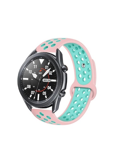 Galaxy Watch 46mm 22mm Krd-02 Uyumlu Mkst Kordon-pembe-yeşil