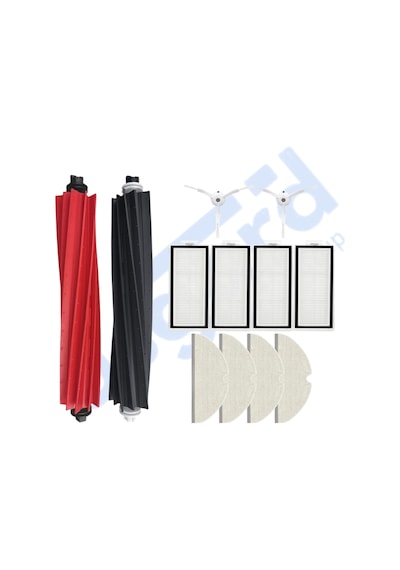 Roborock Q8 Max , Q8 Max+ Uyumlu 1 Ana Fırça 2 Yan Fırça 4 Filtre 4 Mop Pkt-iasgf0001226