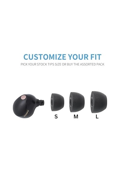 Foam Truegrip Pro Sony True Wireless Kulaklık Ucu M - 3 Çift
