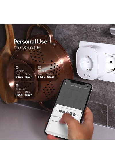 Prizi 16a Akım Korumalı Wifi Akıllı Priz 2ap01 0