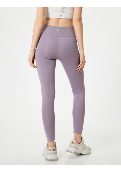 Koton Spor Tayt Slim Fit Normal Bel Lila 4sak40338nk Lila