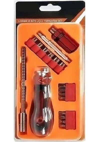 Zhltools 18 Parça Tamir Onarım Lokma Tornavida Seti
