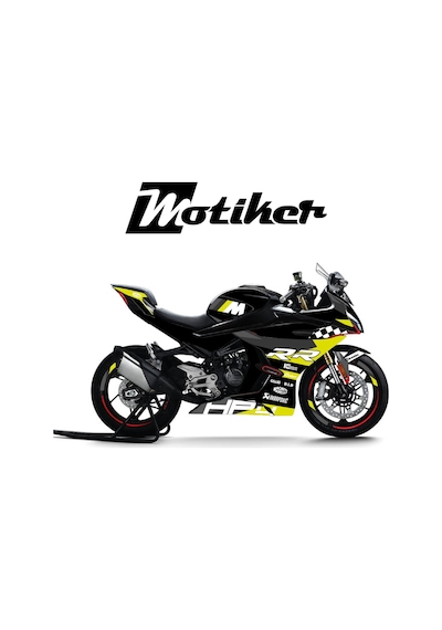 Cfmoto 450sr Hp4 Sarı Motosiklet Kaplaması