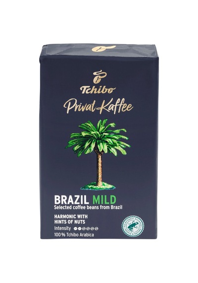 Tchibo Privat Filtre Kahve Brazil Mild 250 G - Yumuşak İçimli Arabista - 3 Adet Tarı