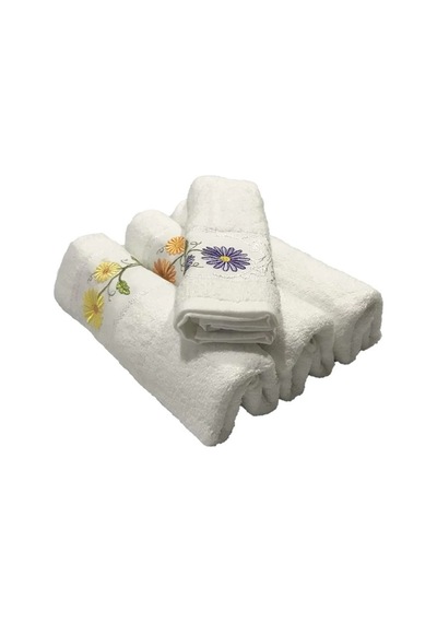 Bulteks Pano Nakışlı Desen 2 El Havlusu 30x50 4 Renk