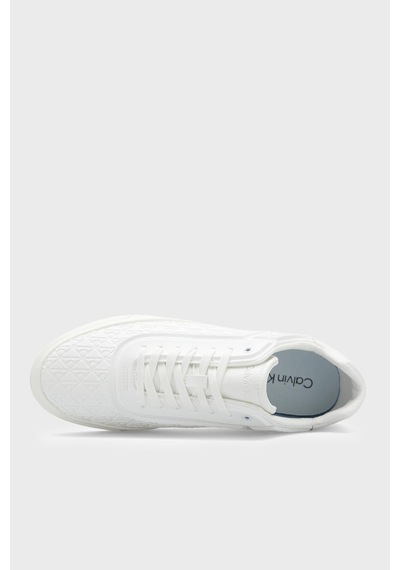 Calvin Klein Logolu Sneaker Ayakkabı Hm0hm021320lb Erkek Ayakkabı Hm0hm02132 0lb Beyaz