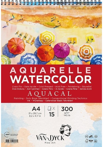 Van Dyck Aquacal Cldpres A4+üst Sprl S.by Blk 15yp İnce Dkl
