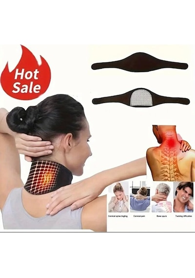 Health Manyetik Boyun Isıtıcı Ped Siyah