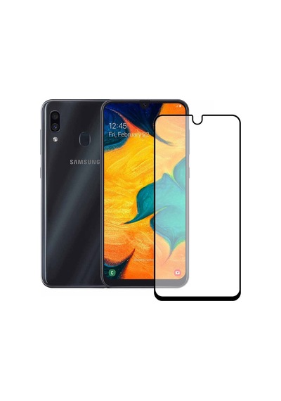 Bufalo Samsung Uyumlu Galaxy A30 Ekran Koruyucu Seramik Nano 9D Tam Kapl