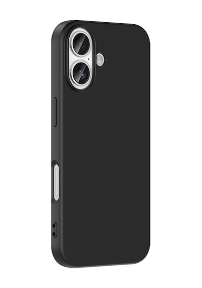 Apple iPhone Uyumlu 17 Kılıf Yumuşak Silikon Kamera Korumalı Lansman Pazarplus Gri