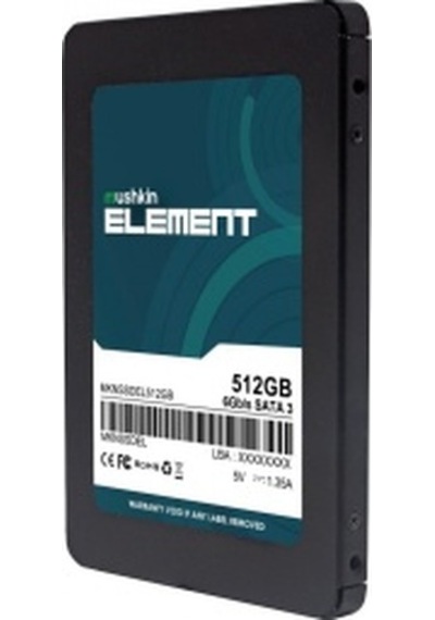 Mushkin Element MKNSSDEL512GB 512 GB 500 Mbs/s 2.5" Sata3 SSD Hard Disk