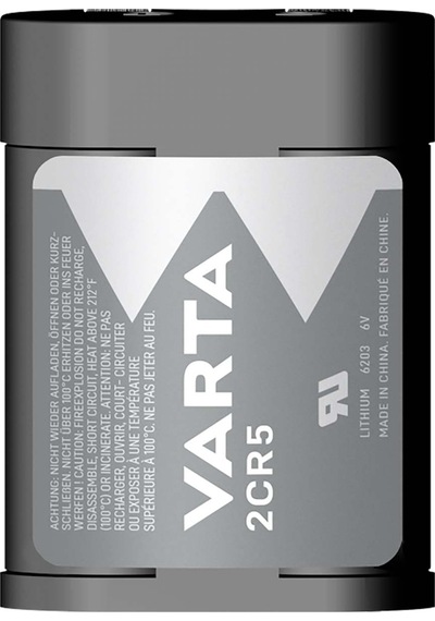 Varta 2cr5 6 Volt Lityum Fotoğraf Makinesi Pili 4832