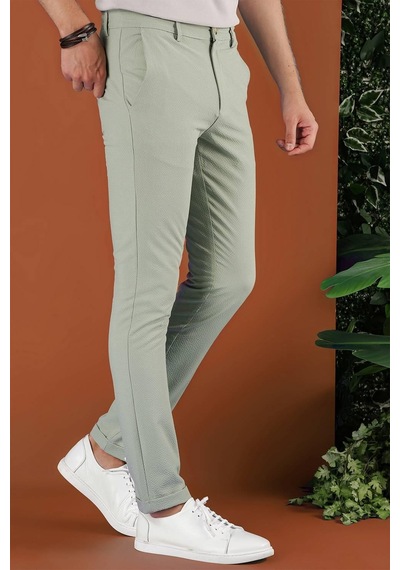 Efor Slim Fit Beli Lastikli Gofre Kumaş Mint Spor Pantolon P 1126 Mint Efor Slim Fit Beli Lastikli Gofre Kumaş Mint Spor Pantolon P 1126 Mint