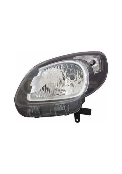 Renault Kangoo Iı 2013- Far Sol Siyah Çerçeveli Manuel Oem No 260607949r