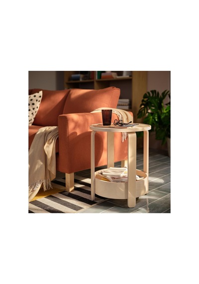 Borgeby Huş Kaplama 46 Cm Yan Sehpa - 80619880 Ikea