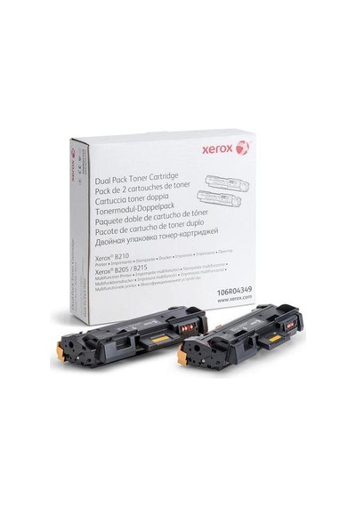 Smallman Xerox 106R04349 B210 B205 B215 Dual Pack Toner 6000 Sayfa