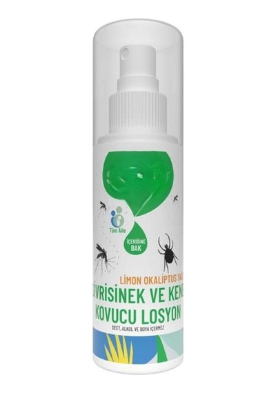 Mey İthalat %100 Doğal Sivrisinek Ve Kene Kovucu Sprey 100 Ml