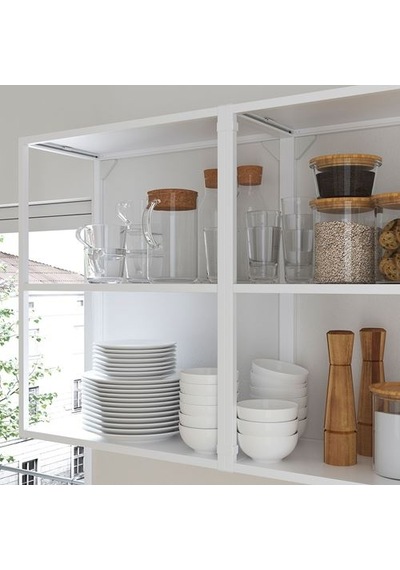 Ikea Enhet Açık Raf Ünitesi, Beyaz, 40x30x75 Cm