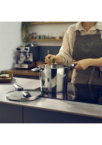 Fissler Vitaquick Elemental Düdüklü Tencere 6 Lt Çelik