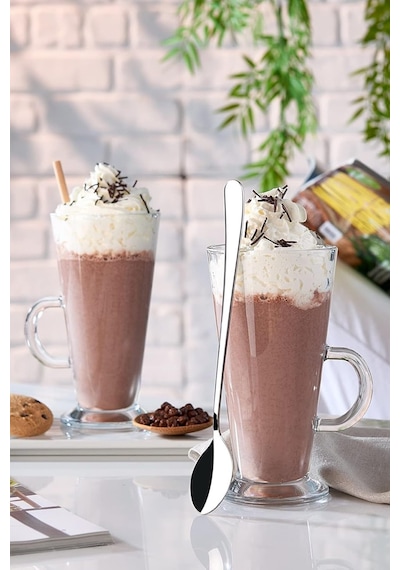 Sprenda 1 Adet Uzun Kaşık Kokteyl Cezve Kaşığı Mocca Latte Kaşığı 22 Cm Genel