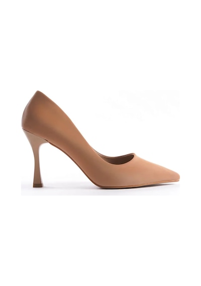 Trendella Kadın Nude Saten Stiletto Tr08ms01d Siyah