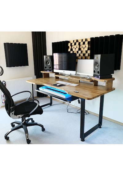 Eco Desk Stüdyo Masası Ekodesk -146 Cm Çekmeceli