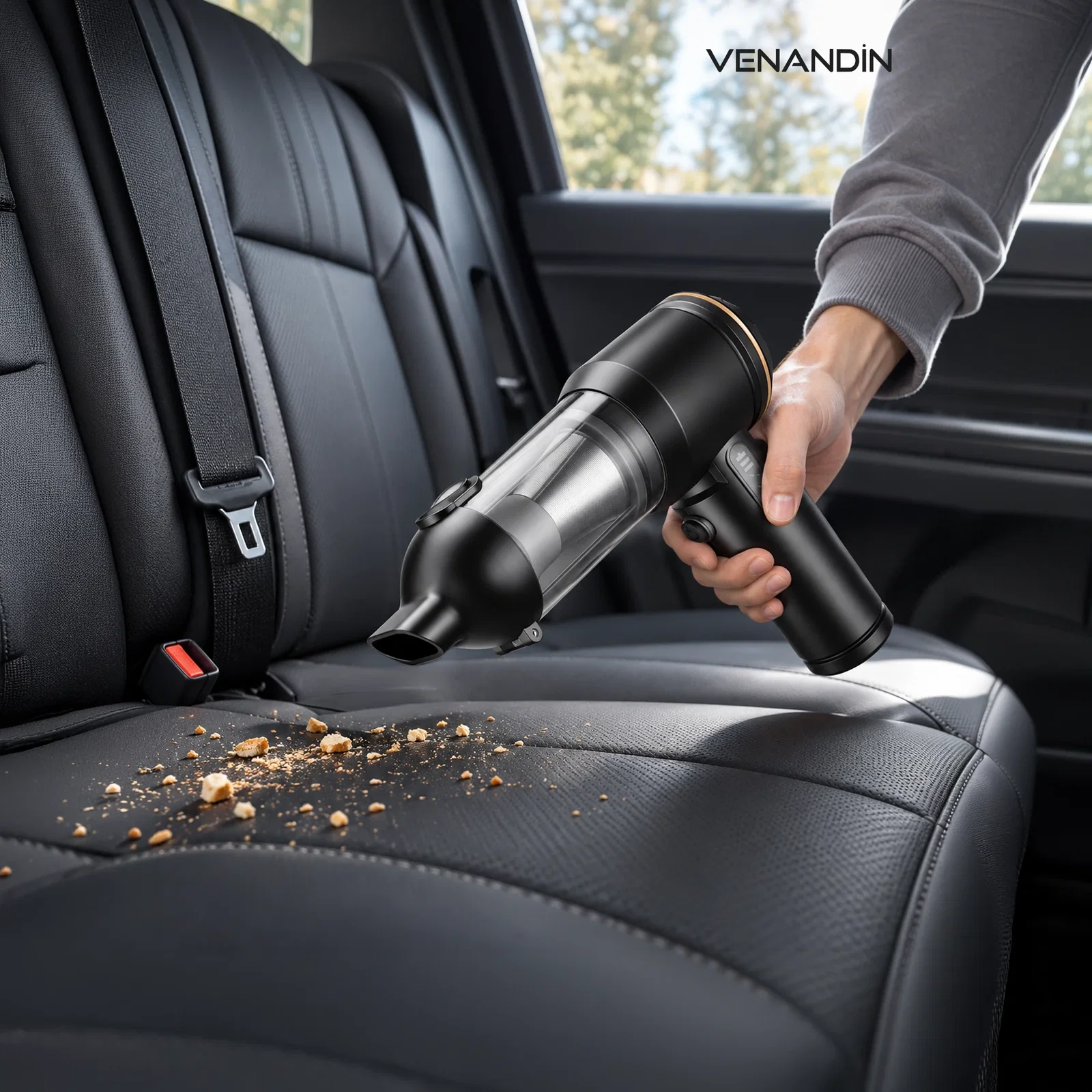 Venandin St-6659 Plus Araç Vakumlu Süpürge 17000 Pa