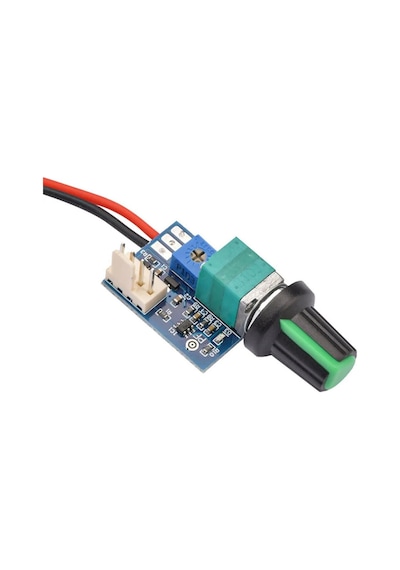 Dc 12v Pwm Fan Hız Kontrol Devresi Zfc4-1km Ayar Potlu Anahtarlı Pc Cpu